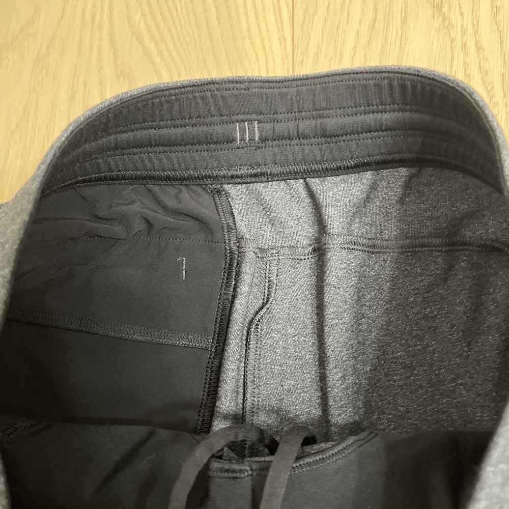 Lululemon Intent Luon Jogger Pants - Men's Size M - Heathered Black - Picture 7 of 7